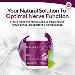 Nerve Renew 60 capsules supplement bottle side view