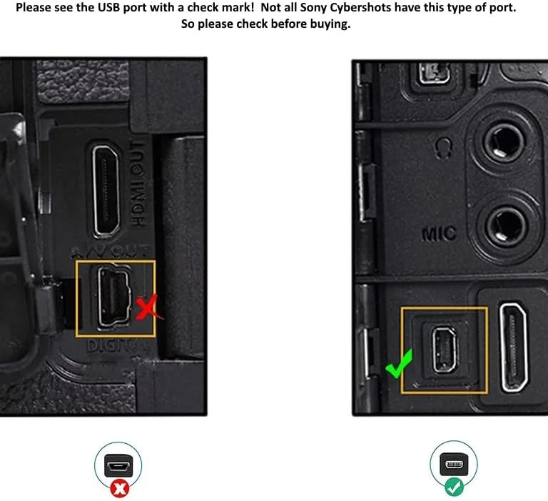 USB Type-A connector end of the black ienza camera charger lead.