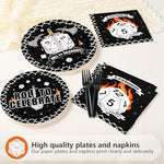 Dungeons and Dragons themed party supplies set components