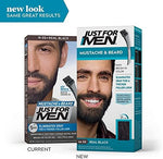 Real Black M-55 facial hair color kit for professional gray coverage at home.