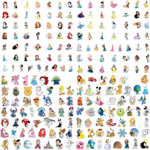 200 piece ZCXDF sticker set packaging for kids and teens