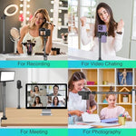 Ailight aluminum overhead camera stand with C-clamp base