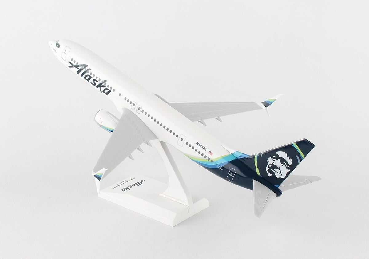Sky Marks Alaska 737 900 model winglets detail