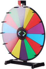 WinSpin spinning wheel hardware set components laid out