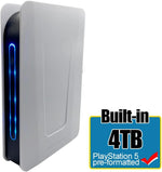 Avolusion PRO-T5 4TB hard drive angled view