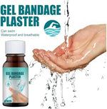 Lucency skin barrier protectant quick dry invisible flexible bandage