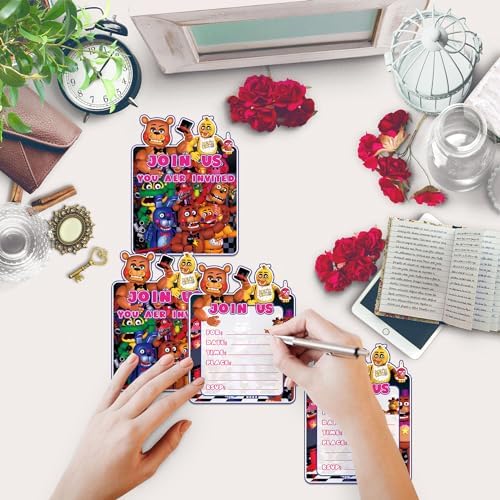 WOLEN eco friendly thick paper cardstock party invitations dimensions view