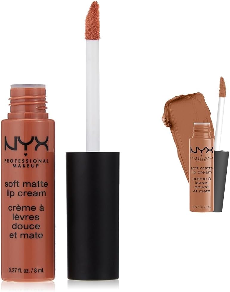 NYX PROFESSIONAL MAKEUP Soft Matte Lip Cream, Lightweight Liquid Lipstick - Zurich (Matte Muted Rose) - Image 14