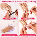 Aluroice mannequin hand kit components and accessories