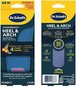 Side profile of Dr. Scholl's women's shoe inserts showing the supportive heel cup.