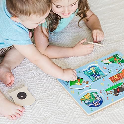 Melissa & Doug Nursery Rhymes 2 - Sound Puzzle - Image 6