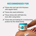 Derma B sensitive skin body moisturizer side angle view
