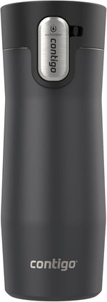 Contigo West Loop Stainless Steel Travel Mug with AUTOSEAL Lid, 16oz., Stainless Steel/Black - Image 10