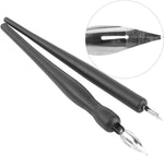 Yosoo dip pen set demonstrating variable stroke width lines