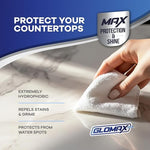 Glomax home ceramic coating kit components including spray and towels
