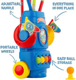 ToyVelt toddler golf putting mat and practice holes