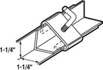 Adjustable bed frame rail clamp components and hardware