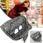 Universal shopping cart seat liner for toddlers