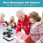 Maxlapter microscope dual LED lighting system view