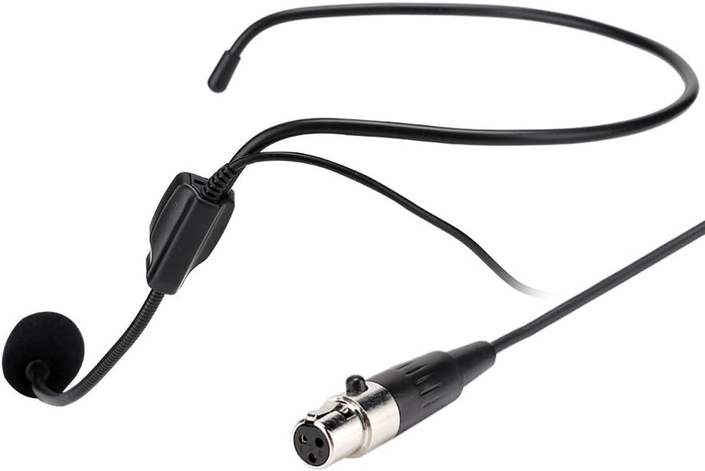 Hakeeta Mini XLR headset microphone front view professional audio gear