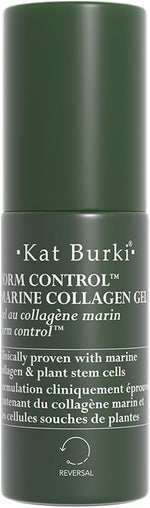 Kat Burki marine collagen gel face serum front view bottle packaging