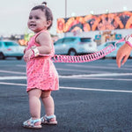 Child wearing Accmor anti lost wrist link at park
