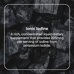 Trace Minerals potassium iodide supplement dropper bottle for thyroid support