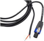 Rockville 16 gauge oxygen free copper speaker cable connectors detailed view