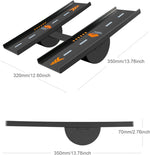 Fully assembled Hobby Fans RC car jump ramp ready for play.