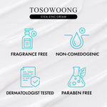 Korean skincare Zinc Oxide 10 Cream for sensitive skin