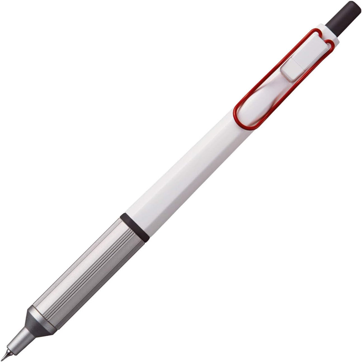 Uni Jetstream EDGE 0.28mm Oil-based Ballpoint Pen, White Red Body (SXN100328W.15) - Image 1