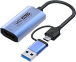 Suckoo 2 in 1 HDMI to USB 3.0 Type C video capture card front view