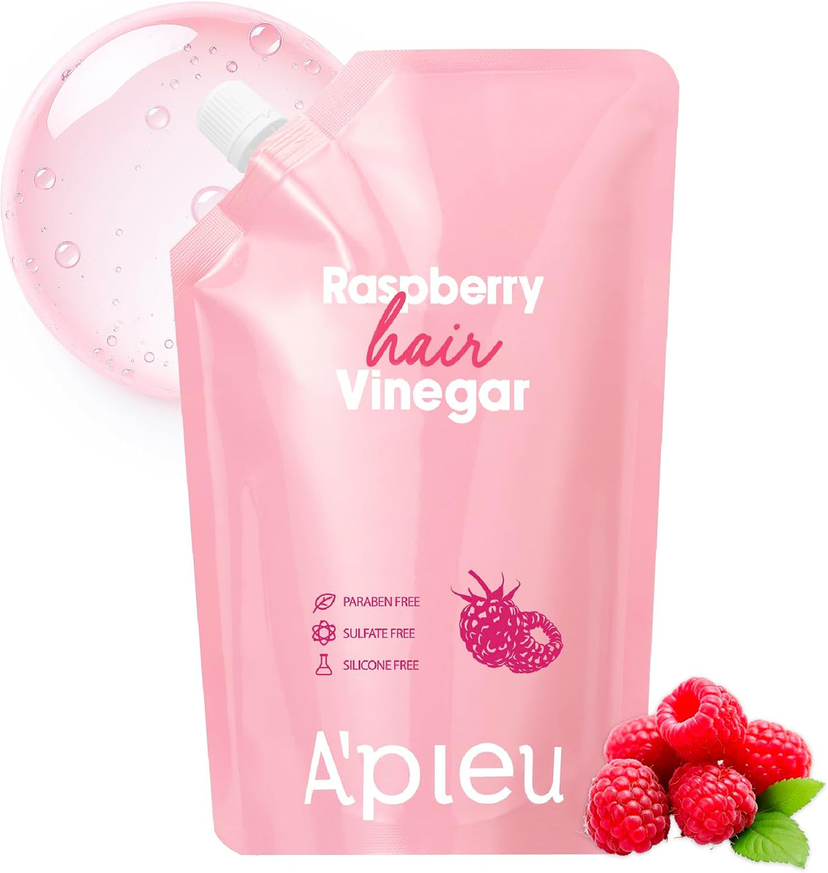 A'PIEU Raspberry Vinegar Hair Mist - Instant Hydration & Nourishing Spray for Smooth, Shiny, Frizz-Free Hair with Refreshing Floral Scent, Non-Sticky Finish. Korean Hair Care (3.55 fl oz) - Image 13