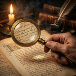 Roorkee Instruments decorative magnifying glass in hand