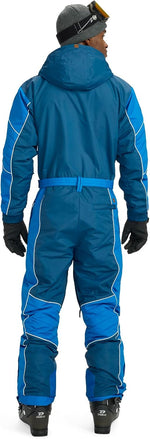 Tipsy Elves loud men ski suit side profile