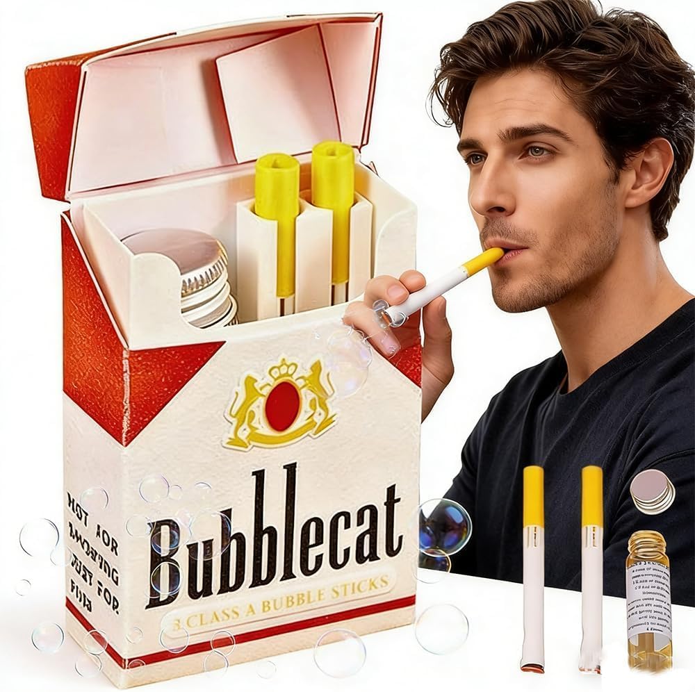 Generic bubble cigarette stress relief toy front view