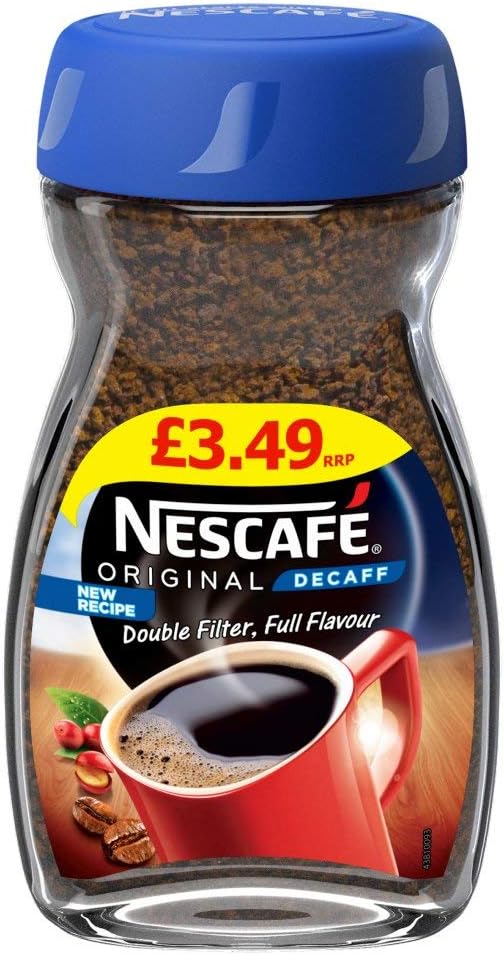 Nescafe Original Decaff Coffee Granule Bottle, 100 Gm - Image 1