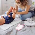 Artibetter baby wipe holder with silicone hanging strap