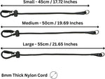 Premium imported nylon slip lead collar for large dog breeds