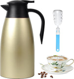 70 Oz Updated Insulated Stainless Steel Carafe, Double Walled Vacuum Coffee Carafe-Keeping Hot Coffee & Water Hot for 12Hours(Red) - Image 15