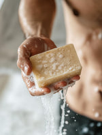 Crate 61 natural essential oil soap bar close up