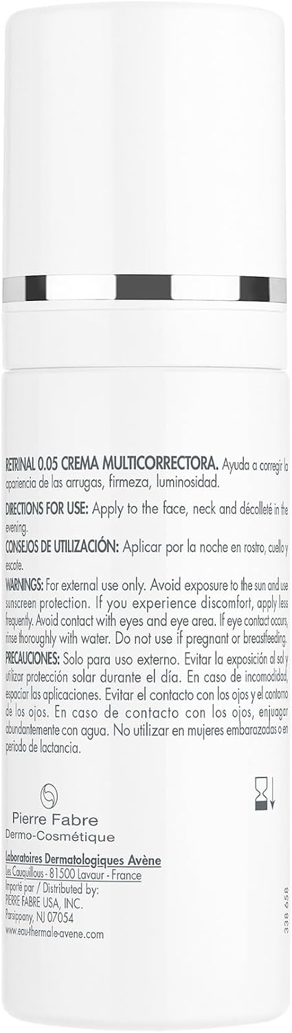 Avène Retrinal Intensive Multi-Corrective Cream box and bottle