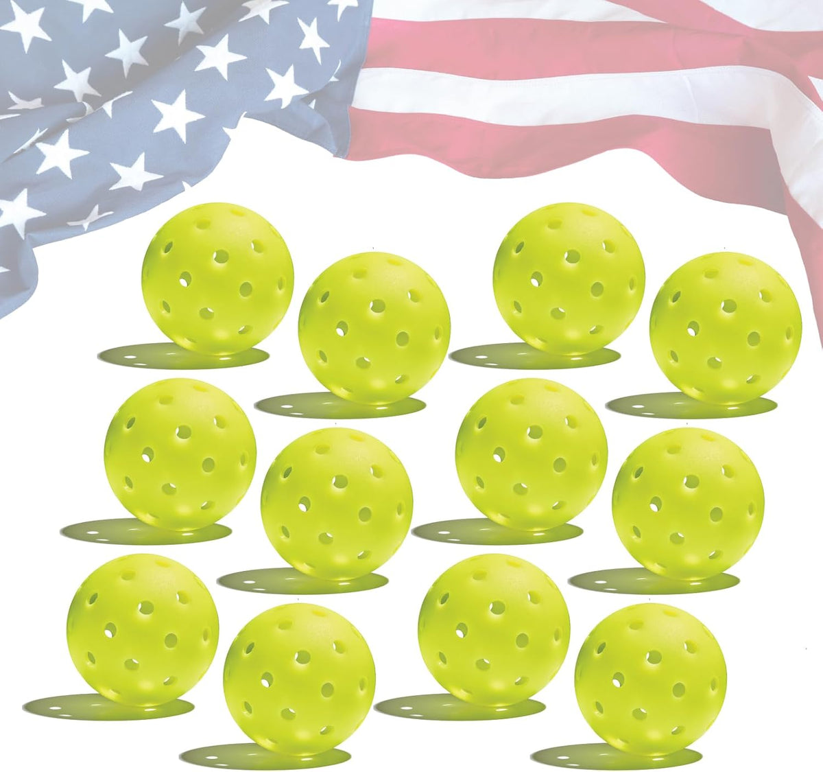 VeteranGO Hero Pickleball Warrior 40XPRO front view outdoor balls