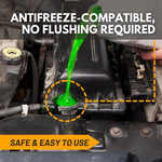 Bar's Leaks head gasket repair bottle standing upright against white background