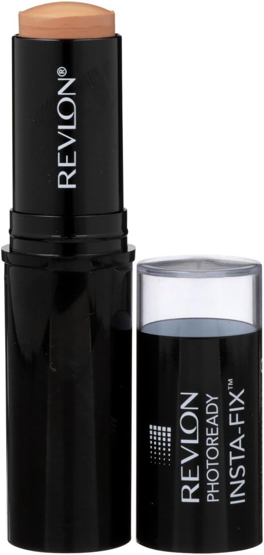 Revlon Foundation Stick, PhotoReady Insta-Fix Face Makeup for All Skin Types, SPF 20, Longwear Light-Medium Coverage with Natural Finish, 160 Medium Beige, 1 Oz - Image 11
