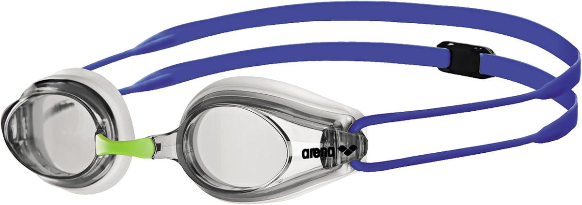 Arena Tracks Unisex Adult Essential Racing Swim Goggles Competitive Swimmers FINA-Approved Anti-Fog Mirror/Non-Mirror Lens - Image 1