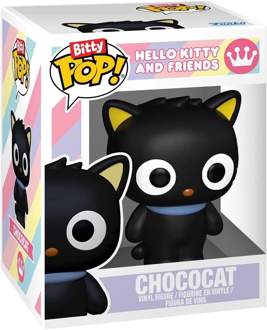 Funko Bitty POP! 4 Pack: Kuromi, Hello Kitty - 1 in 6 Chance of Rare Chase | Official Anime Merch - Tiny 0.9 inch Figures with Display Shelf - Cake Topper, Party Bag and Stocking Filler Gift - Image 12