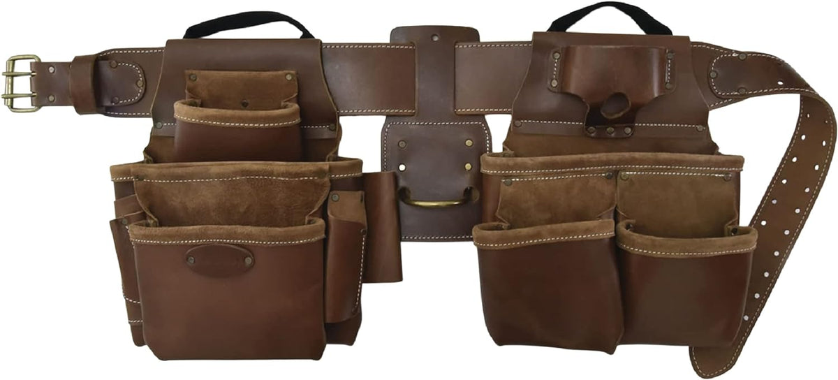 Style N Craft Leather Framer Tool Belt front view