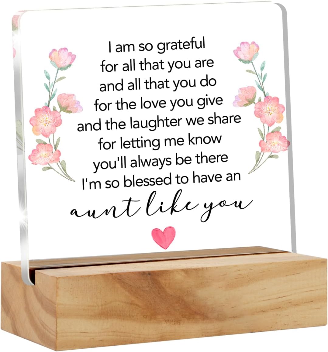 Mom's Gift to My Son: Acrylic Desk Plaque Sign with Wood Stand for Home Office - Image 13