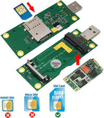 SuperPlus 3G and 4G network module adapter hardware layout